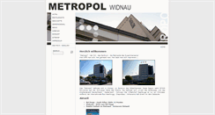 Desktop Screenshot of metropol-widnau.ch