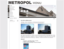 Tablet Screenshot of metropol-widnau.ch